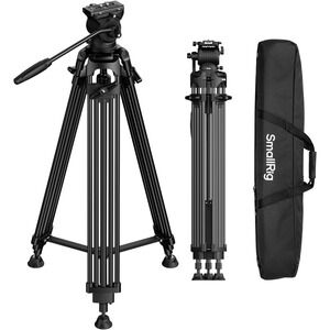 SmallRig FSD14‎ FreeSpeed 74" Video Tripod 360 Fluid Head 75mm Bowl Manfrotto